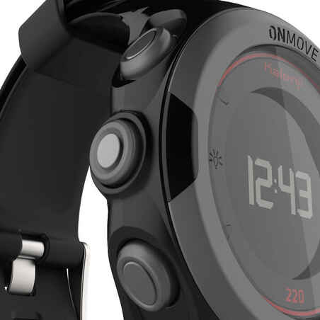 ONMOVE 220 GPS running watch - BLACK AND RED