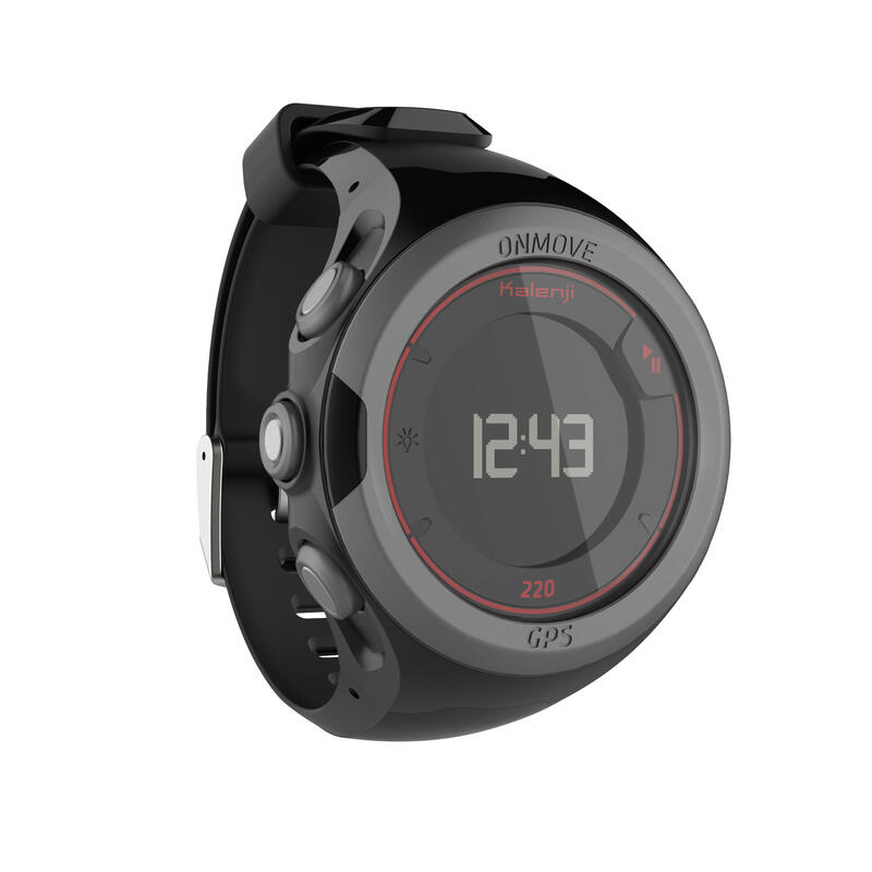 Reloj GPS para atletismo ONMOVE 220 NEGRO ROJO Reloj GPS para atletismo ONMOVE 220 NEGRO ROJO