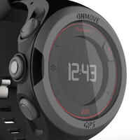 ONMOVE 220 GPS running watch - BLACK AND RED