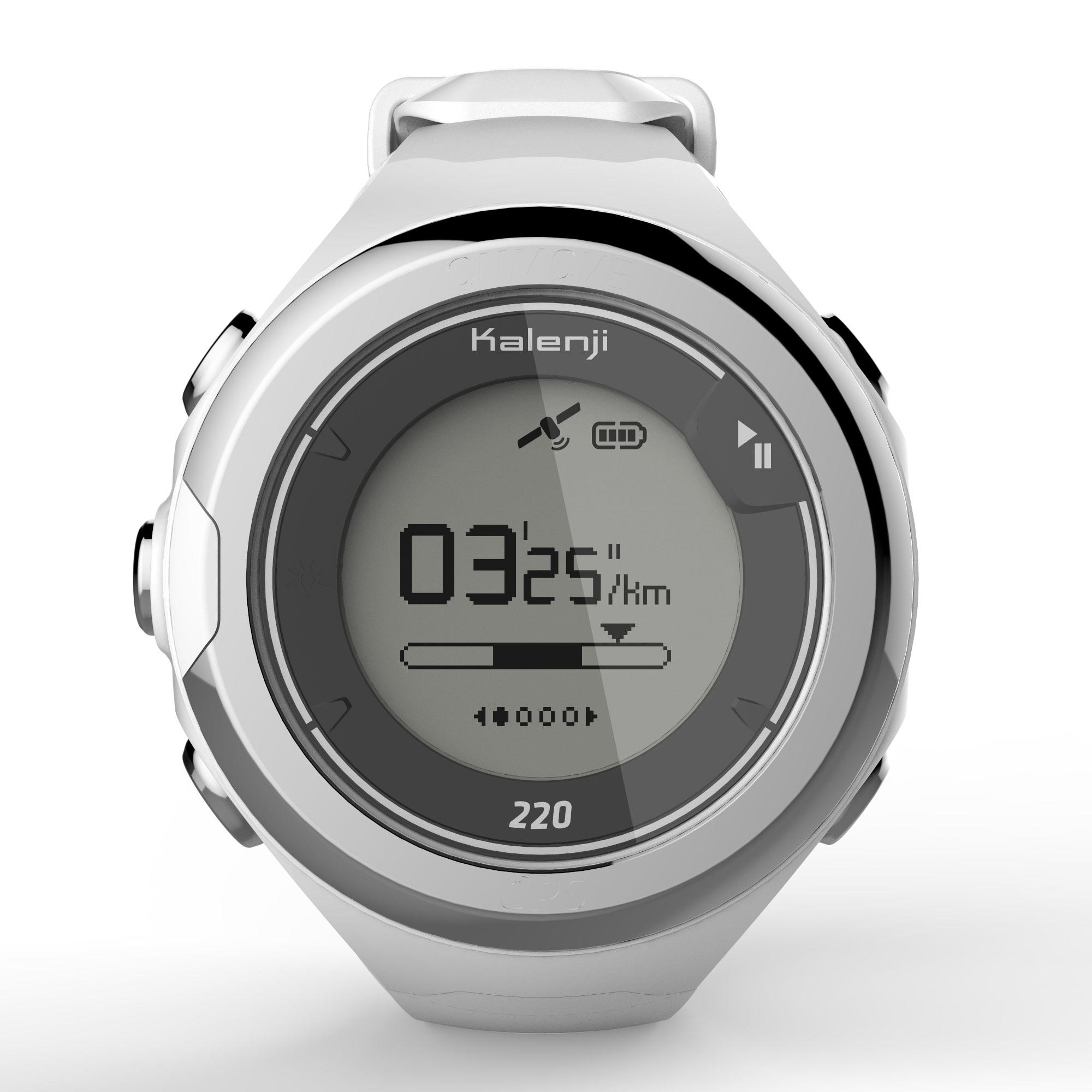 ONMOVE 220 GPS running watch WHITE Decathlon