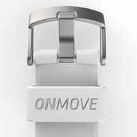 ساعة للجري ONMOVE 220 GPS - أبيض