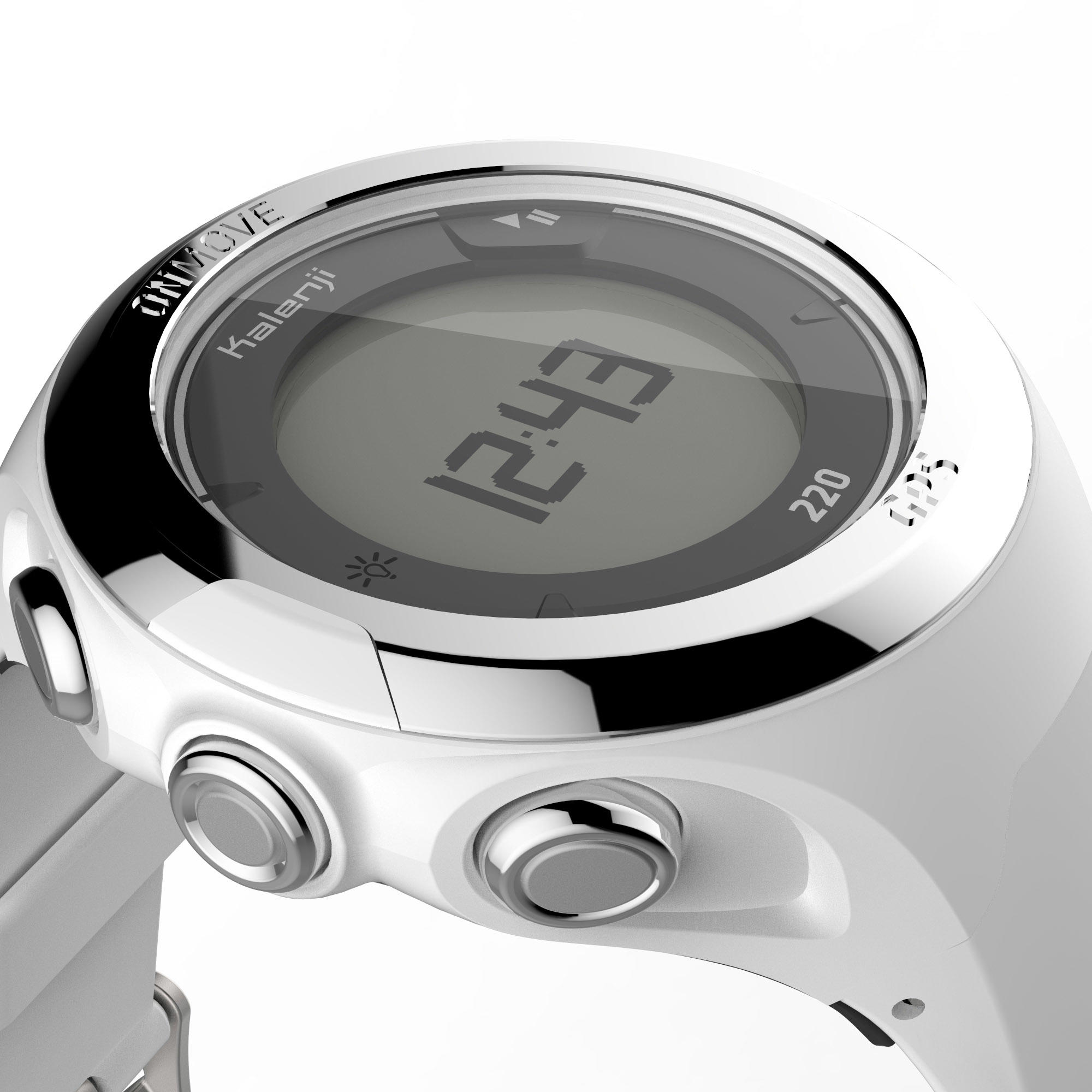 ONMOVE 220 GPS running watch WHITE Decathlon