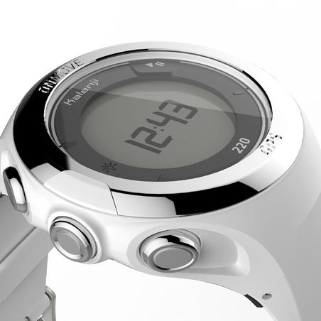Montre GPS de running ONMOVE 220 BLANCHE - Decathlon