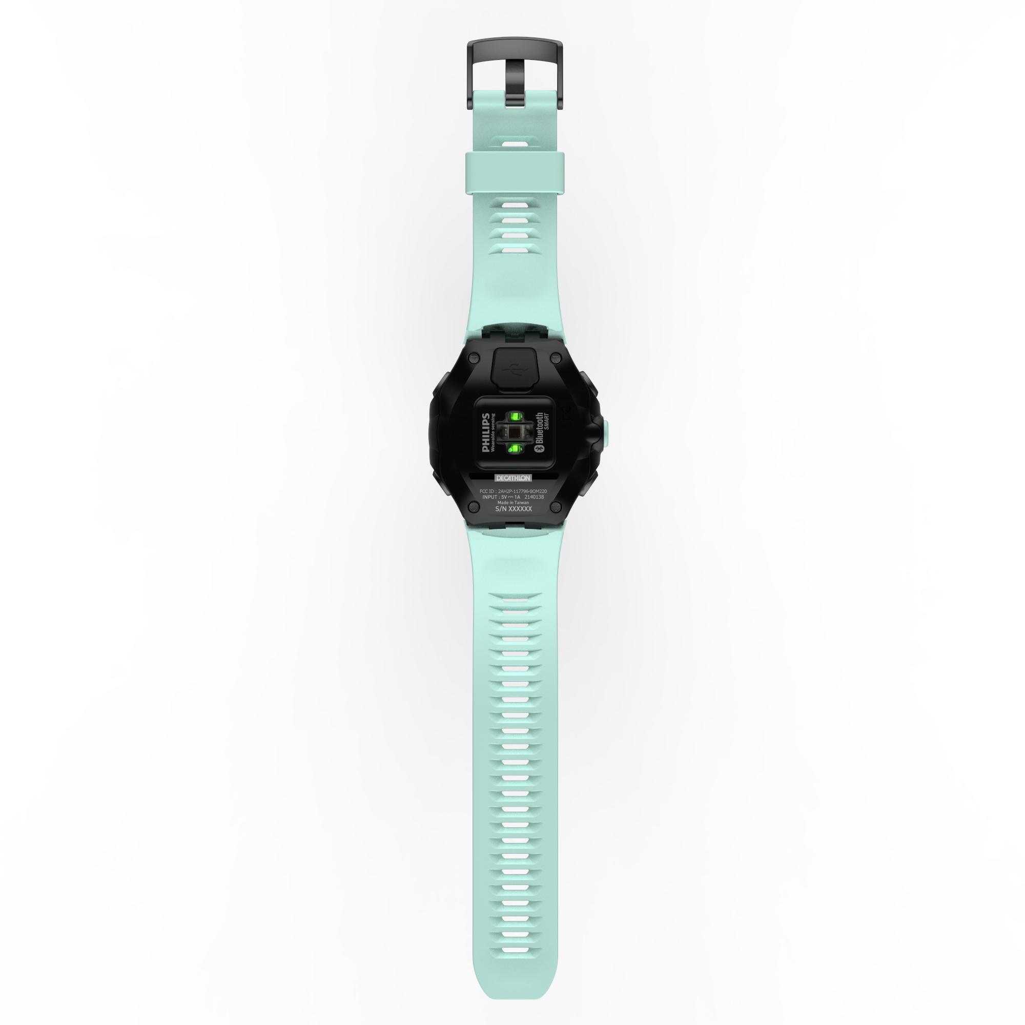 ONmove 500 GPS running watch and wrist heart rate monitor - sea green 16/17