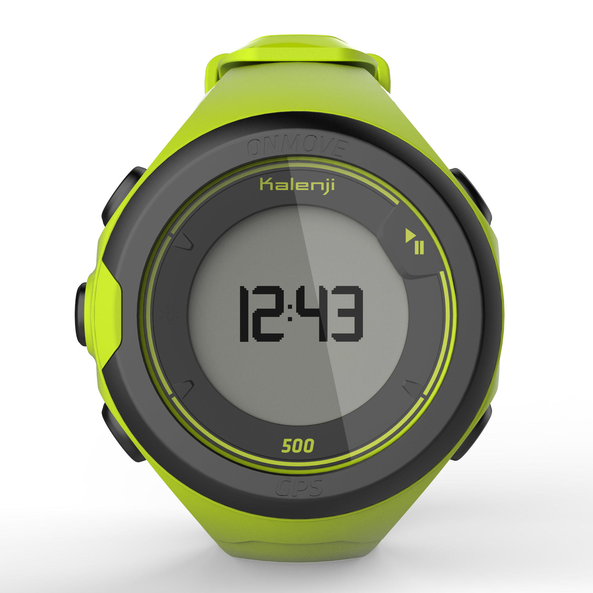 ONmove 500 GPS running watch and wrist heart rate monitor - yellow 6/17