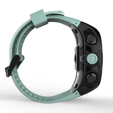 Годинник для бігу ONmove 500 з GPS та наручний датчик частоти пульсу - Зелений