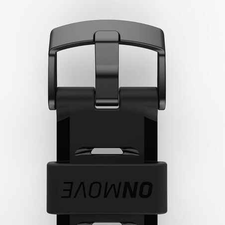 Wrist Strap GPS Running Watch ONmove 500 - Black