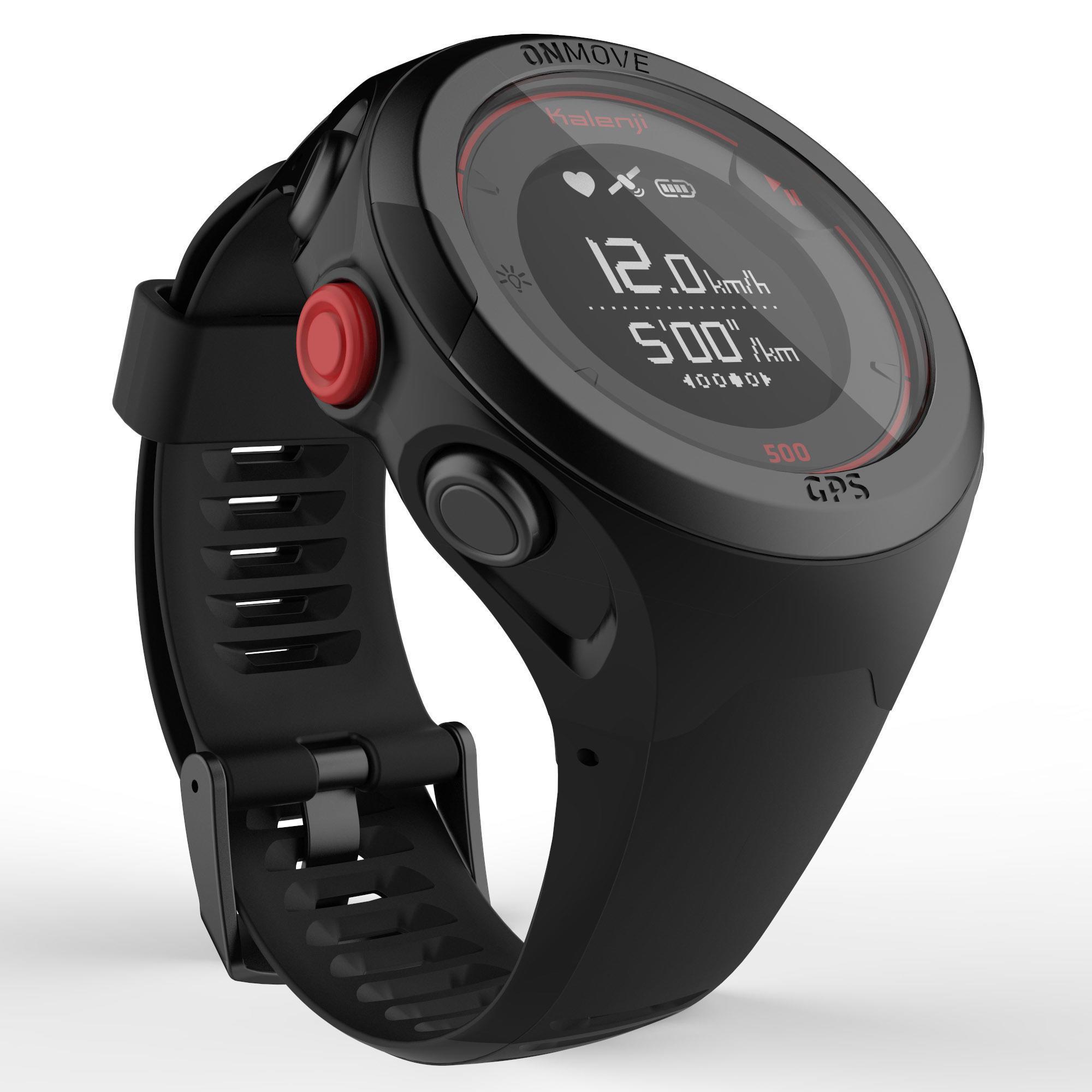 ONmove 500 GPS running watch and wrist 