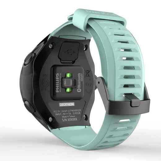 
      Uhrenarmband GPS Uhr ONmove 500 Running blau/grün 
  