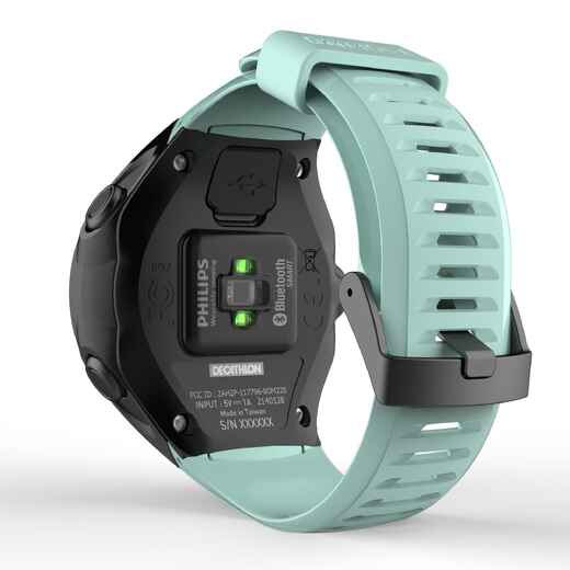 
      Wrist Strap GPS Running Watch ONmove 500 - Blue Green
  