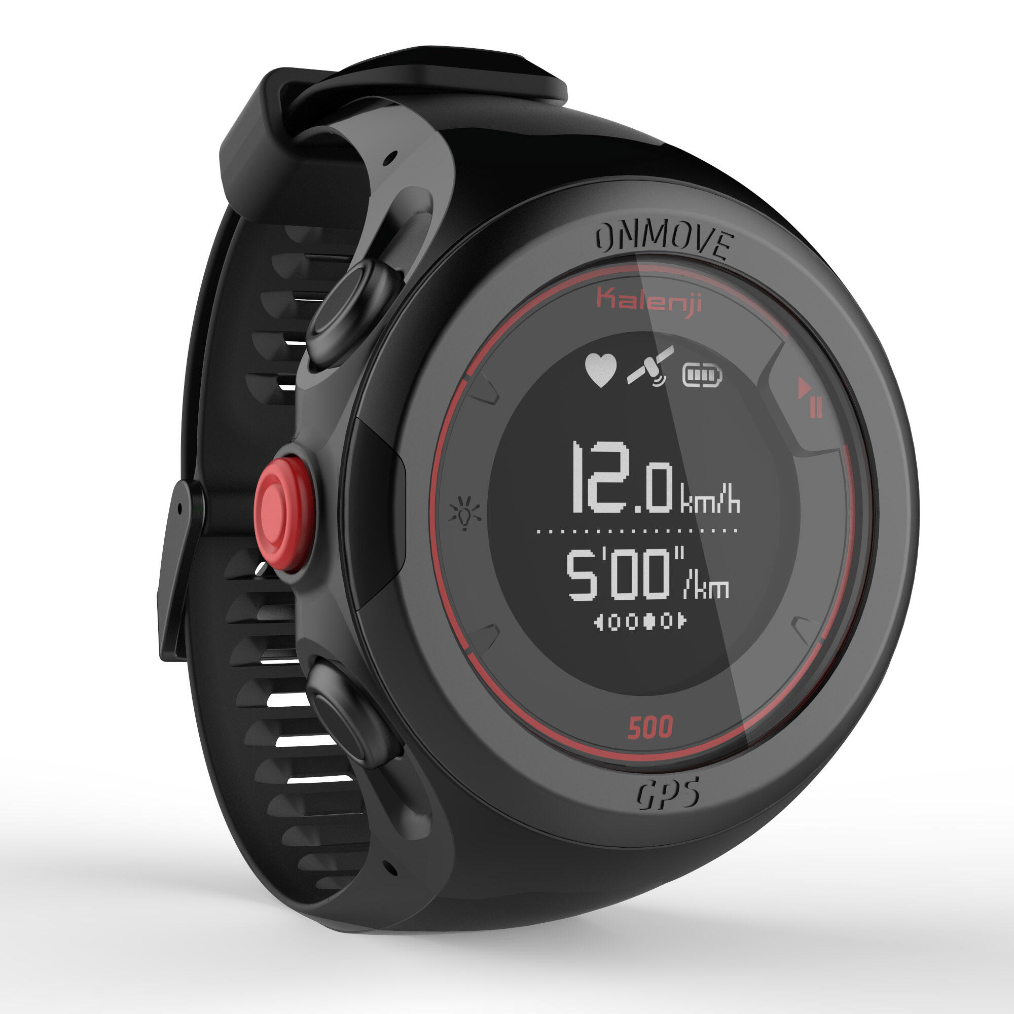 ONmove 500 GPS running watch and wrist 