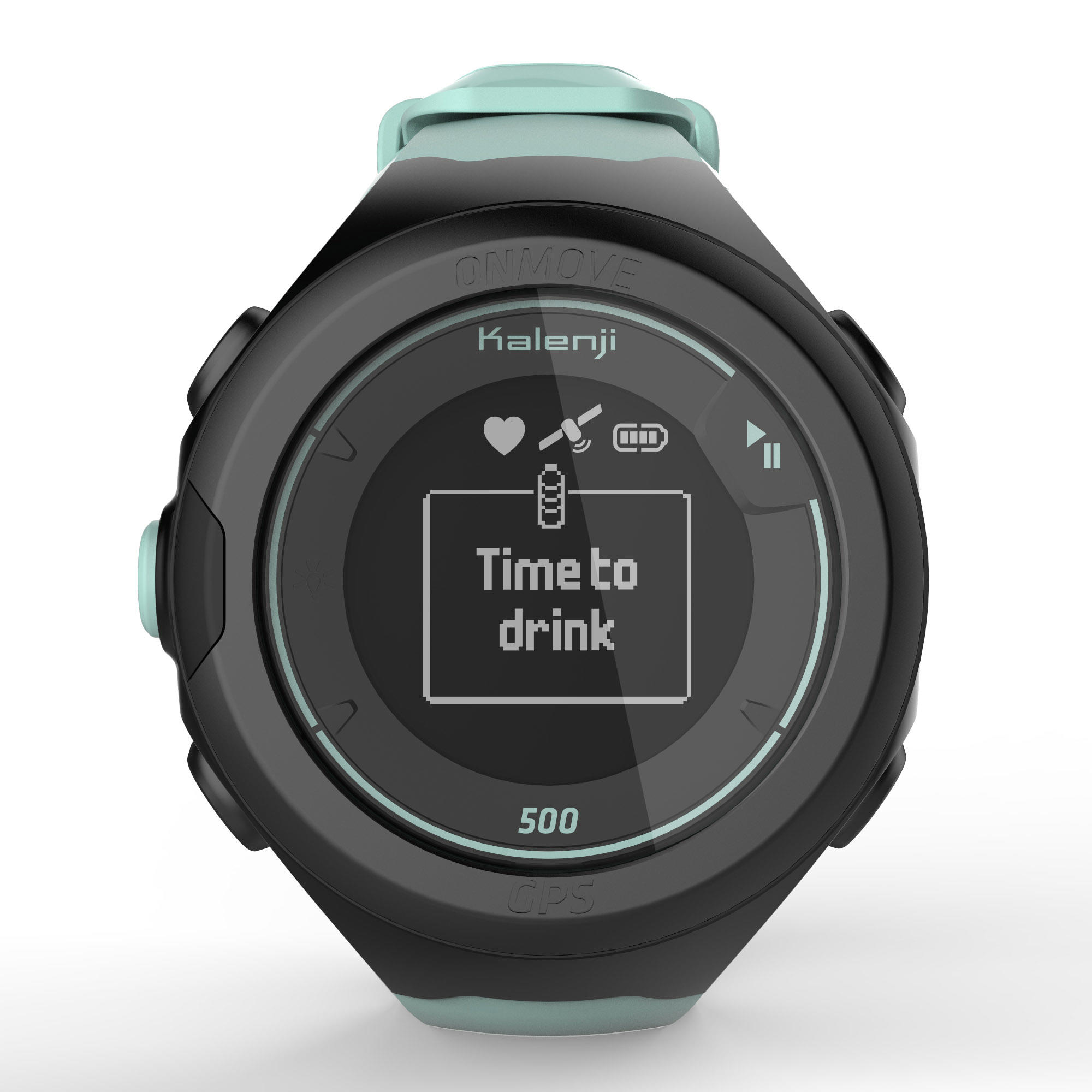 ONmove 500 GPS running watch and wrist heart rate monitor - sea green 10/17