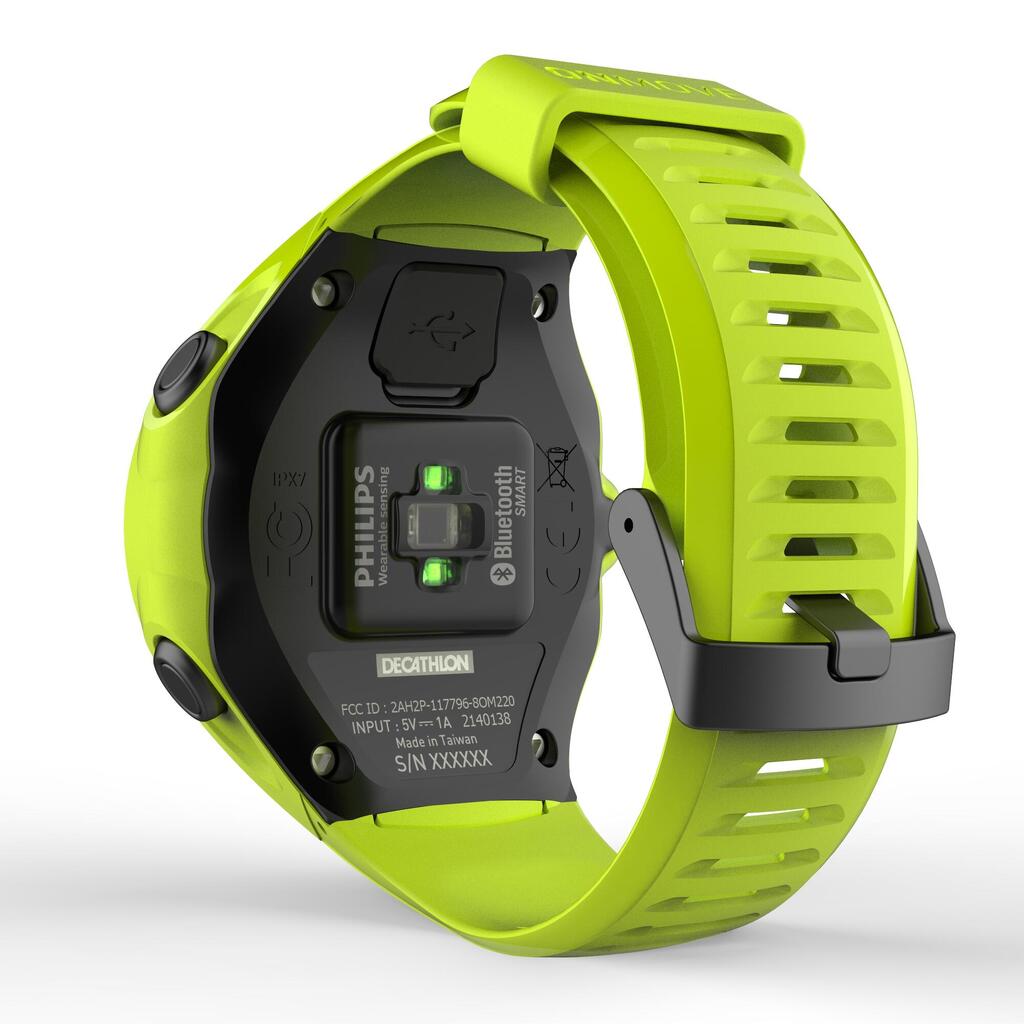 Uhrenarmband GPS Uhr ONmove 500 Running blau/grün 