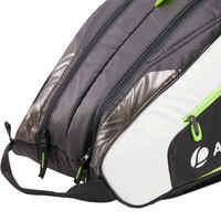 LB930 Racket Sports Bag - Black/White/Yellow