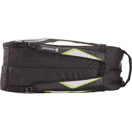 LB930 Racket Sports Bag - Black/White/Yellow