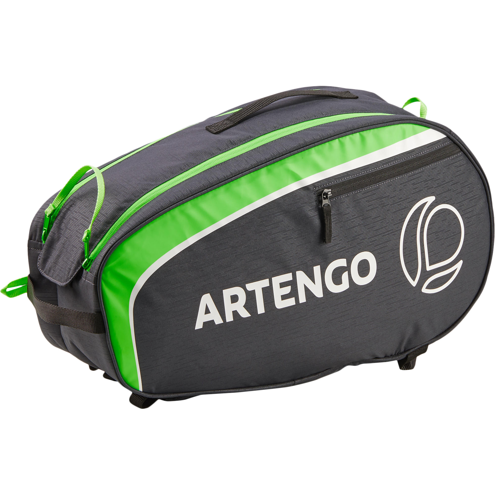 SAC DE SPORTS DE RAQUETTES ARTENGO SB 130 NOIR ET VERT artengo