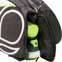 LB930 Racket Sports Bag - Black/White/Yellow