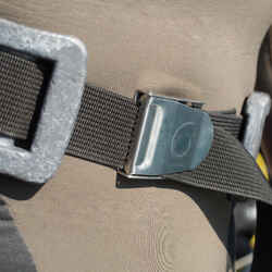 Diving weighted belt with stainless steel buckle