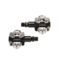 Clipless Mountain Bike Pedals 520 - Black