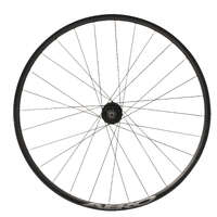 RODA DIANTEIRA 28'' POLIVALENTE DE PAREDE DUPLA PARA TRAVÃO DE DISCO PRETO