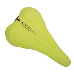 COUVRE SELLE VELO WATERRESIST JAUNE FLUO