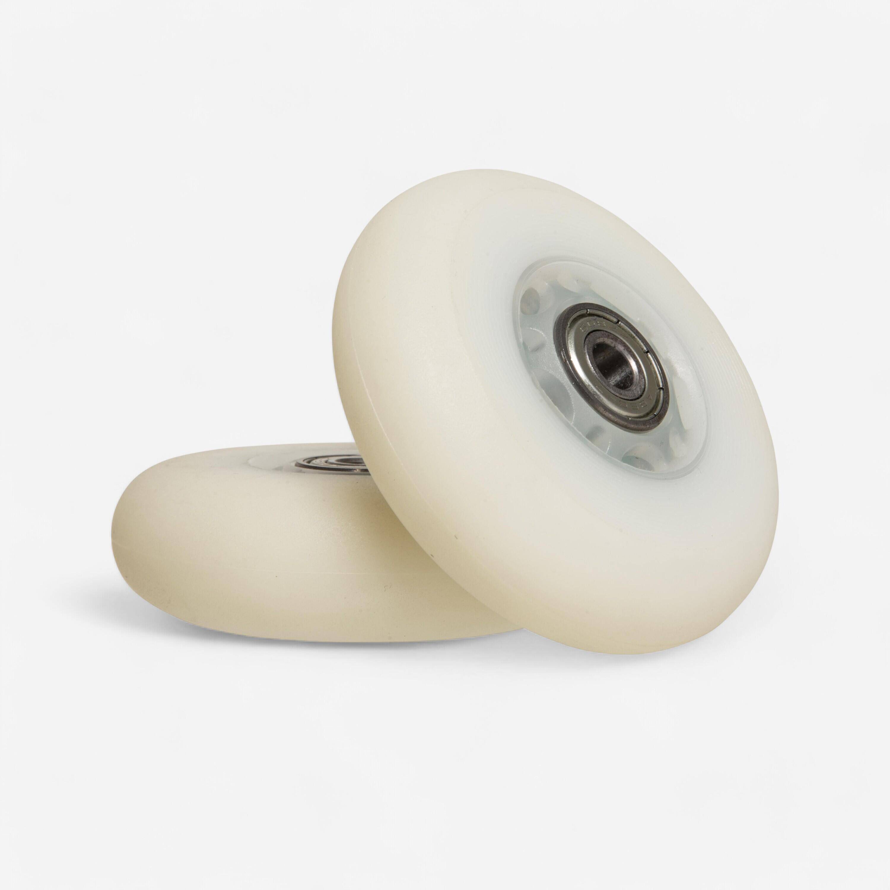 76mm 82A Inline Skate Lighting Wheels Set of 2 -  1
