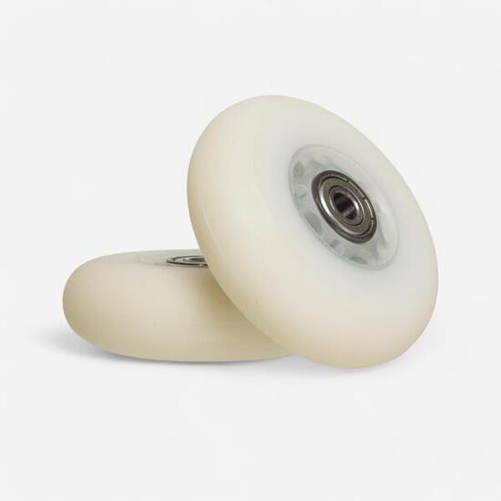 Ruote roller luminose cuscinetti 76 mm 82A