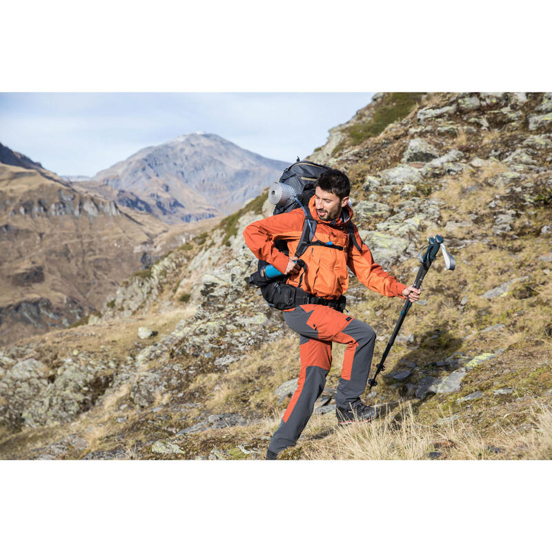 PÁNSKÉ TURISTICKÉ KALHOTY TREK 500 ORANŽOVÉ