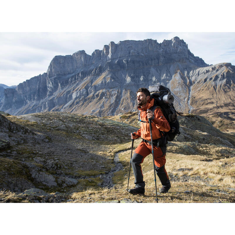 PÁNSKÉ TURISTICKÉ KALHOTY TREK 500 ORANŽOVÉ