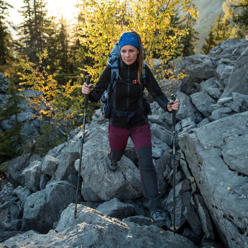 Storing your trekking hiking poles