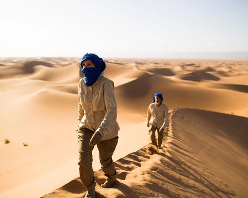 Trekking dans le désert marocain : itinéraires et conseils