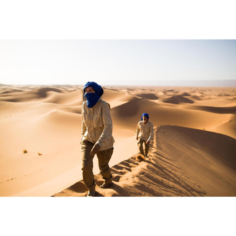 Uv-werende handschoenen voor woestijntrekking Desert 900 bruin