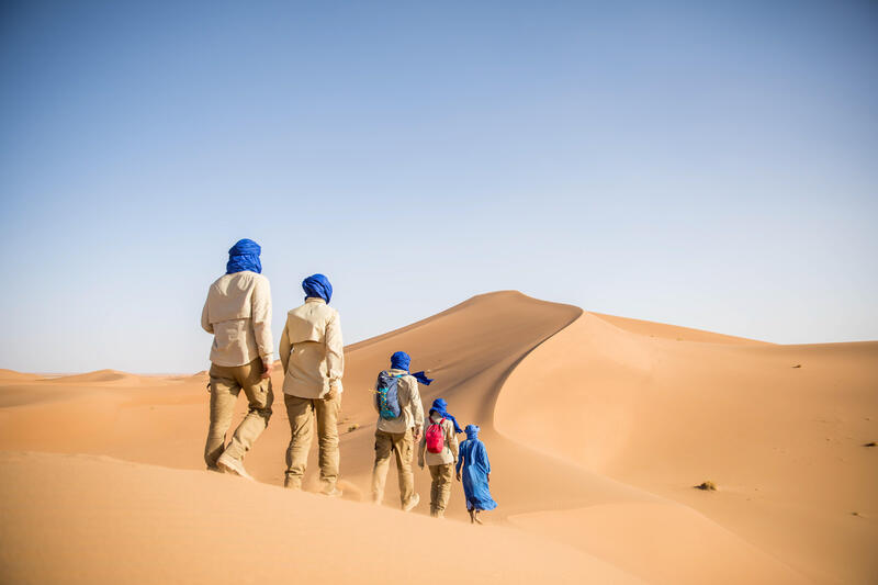 Koszula trekkingowa długi rękaw - DESERT 900 męska