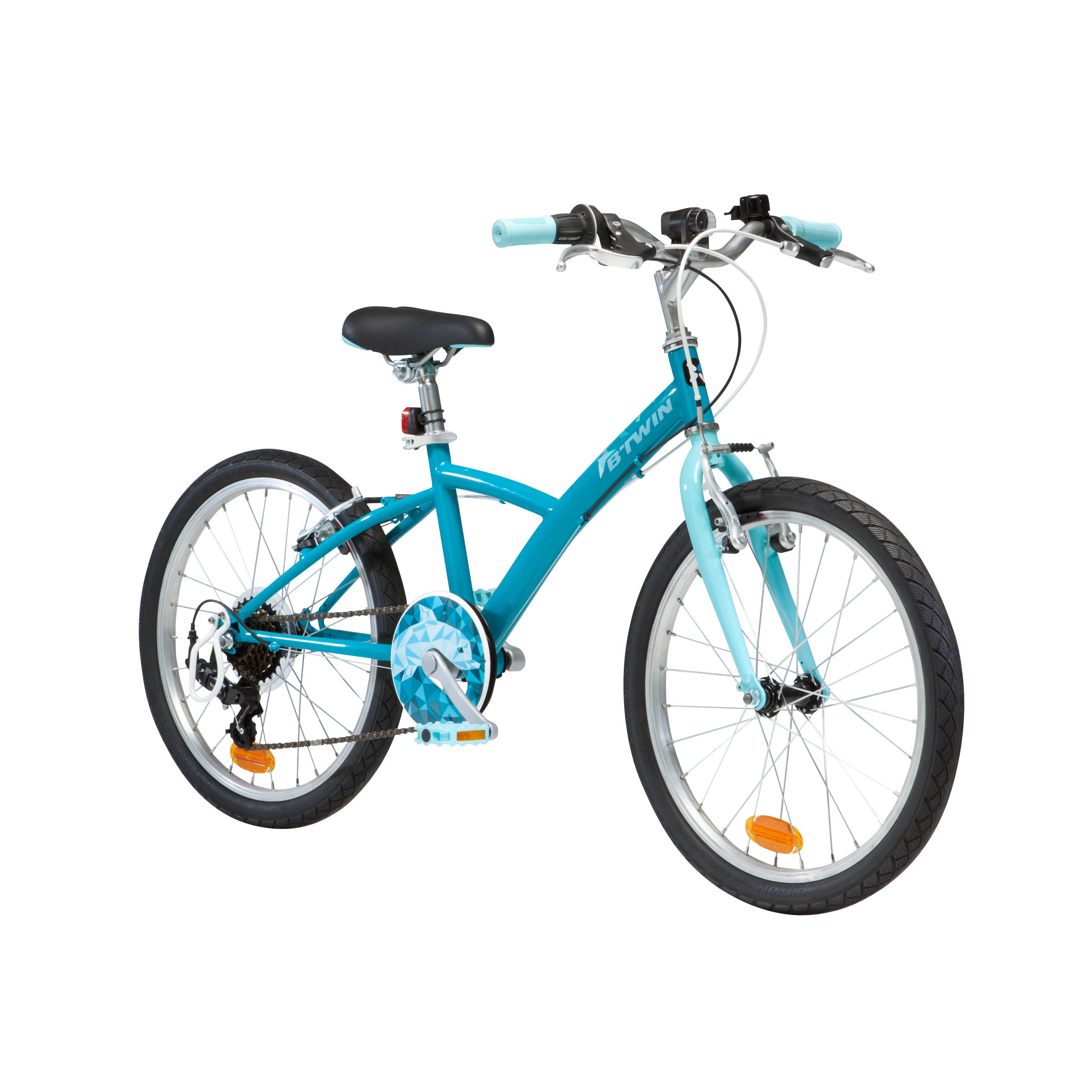 blue and green bike