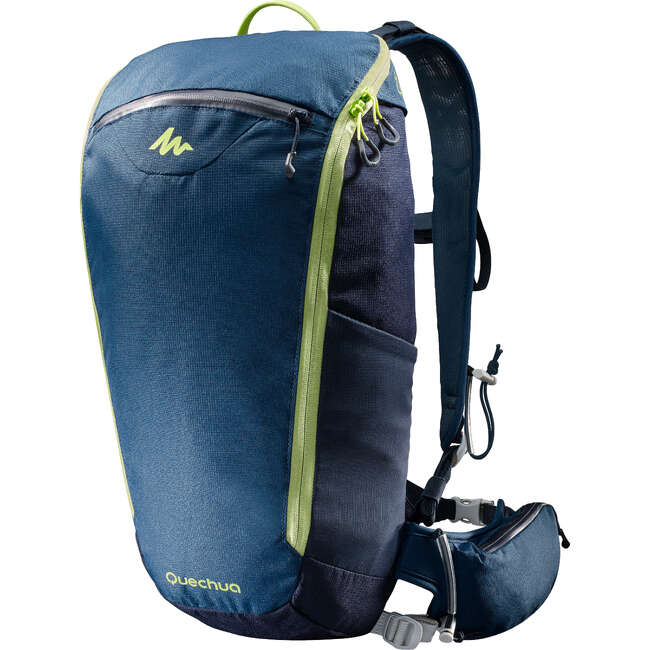 QUECHUA FH500 15L Hiking Backpack Blue/Yellow Decathlon
