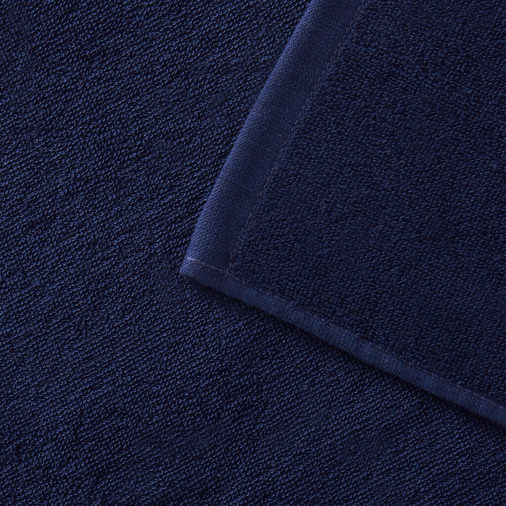 Plážová osuška 145 × 85 cm modrá