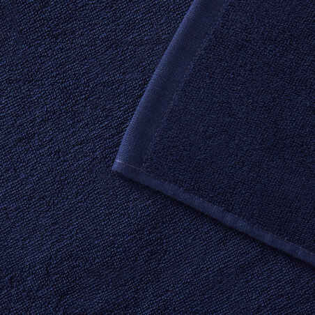 Rankšluostis, L dydžio, 145 x 85 cm, tamsiai mėlynas