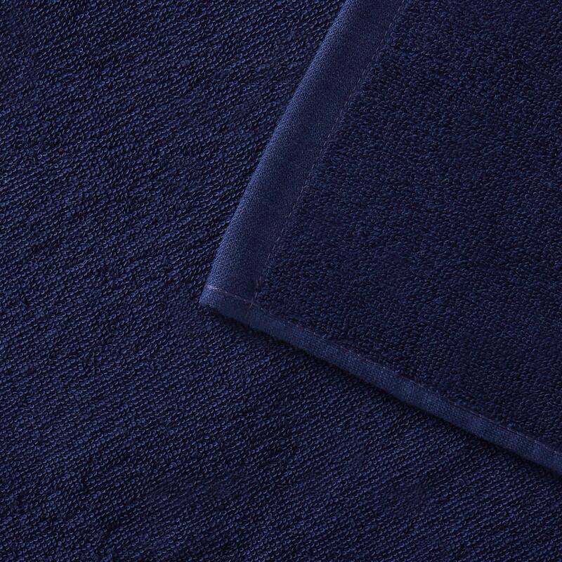 Strandlaken Handdoek donkerblauw 145 x 85 cm Groot L