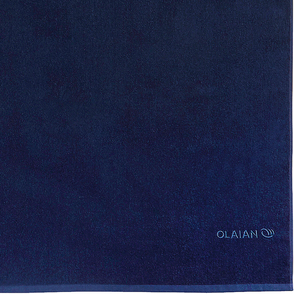 Dvielis “Basic L”, 145x85 cm, jūras zils