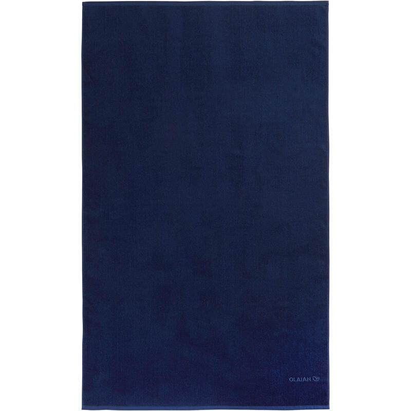 Strandlaken 145 x 85 cm donkerblauw