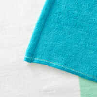 BASIC L TOWEL 145 x 85 cm - Print Wave Green