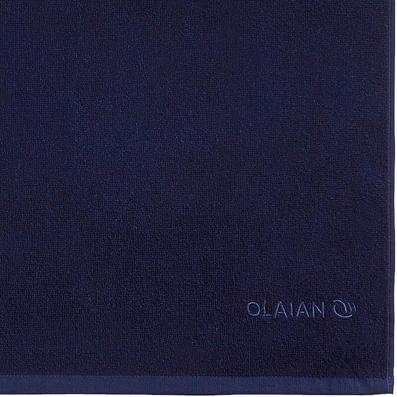 Toalla Playa Surf Olaian Basic S Azul Oscuro 90 x 50 cm Algodón