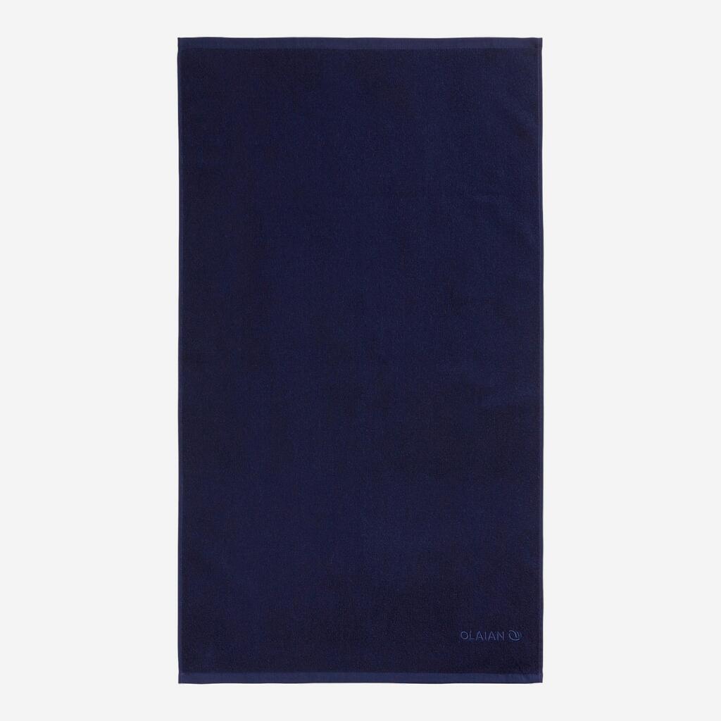 SERVIETTE S Bleu Foncé 90x50 cm