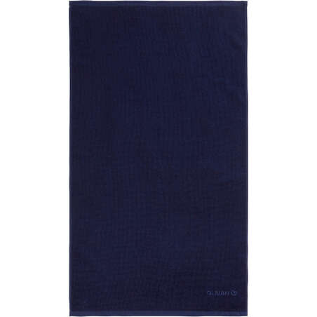 SERVIETTE S Bleu Foncé 90x50 cm