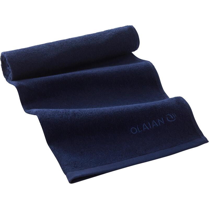 Strandlaken Handdoek donkerblauw klein 90 x 50 cm S