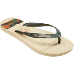 Tongs TOP M STRIPE beige