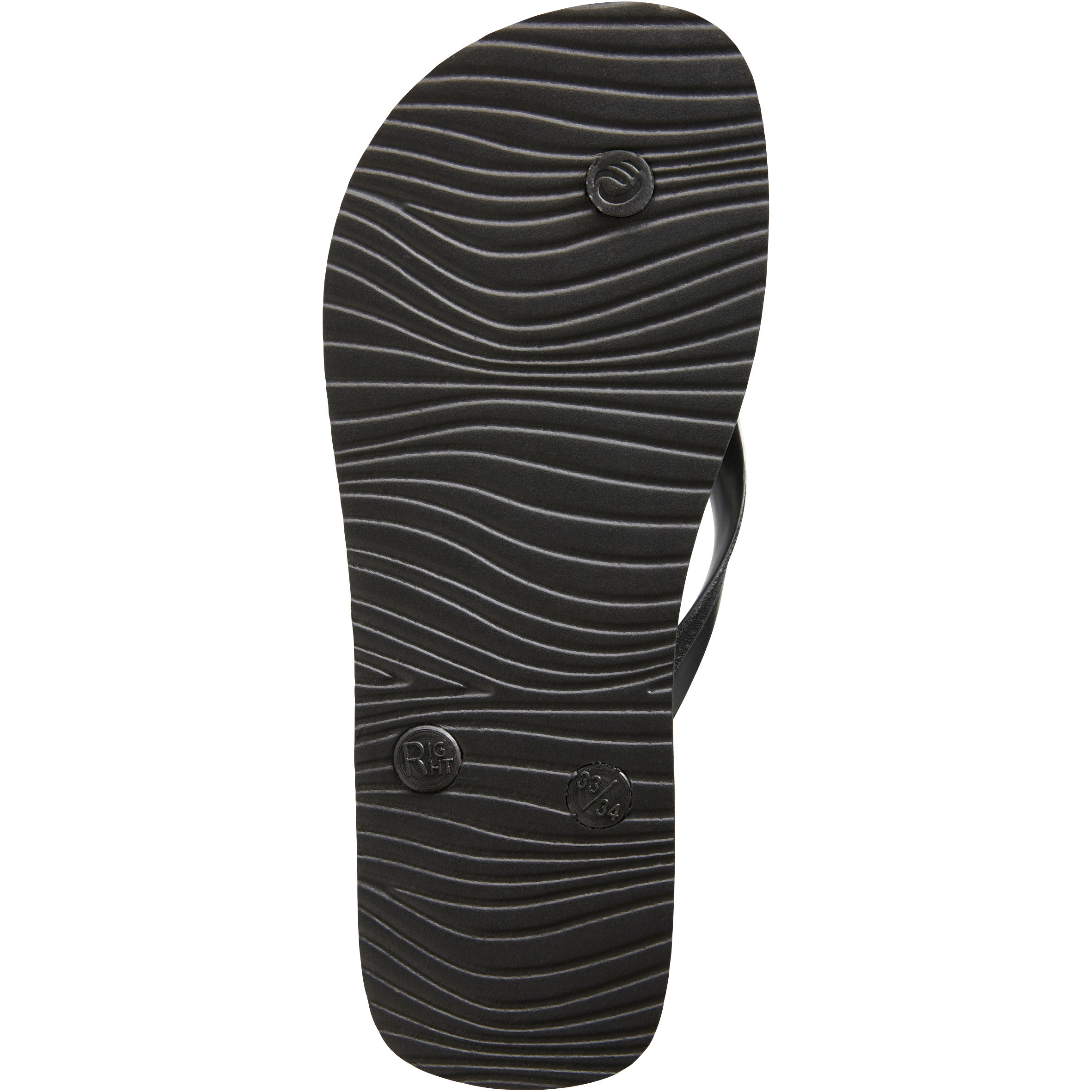 CHINELOS DE SURF 120 Rapaz Words Preto 4/4