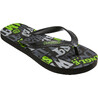 Boys' Flip-Flops 120 - Words Black