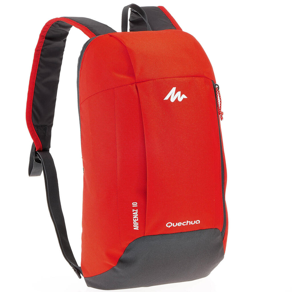 Nh100 10-l hiking backpack – red/grey