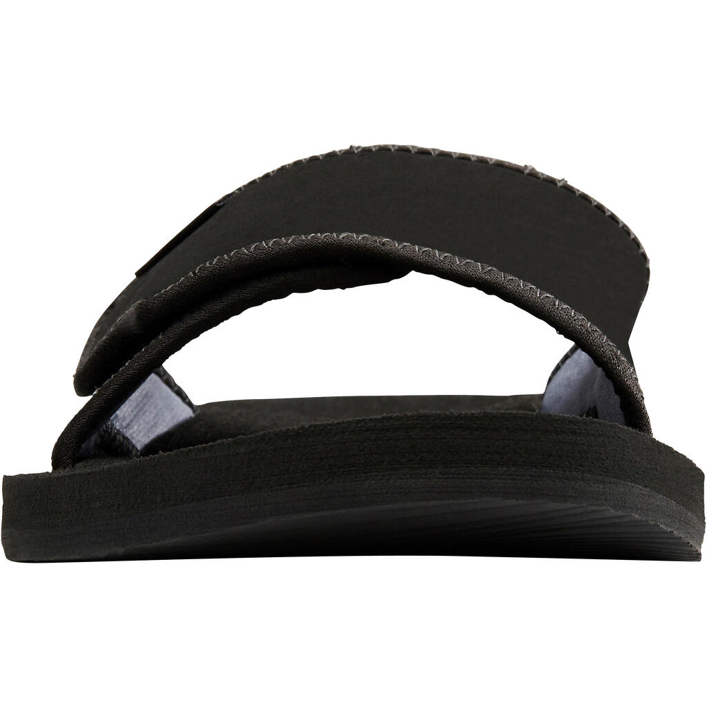 Chanclas de playa para hombre Olaian Slaps 590 negro